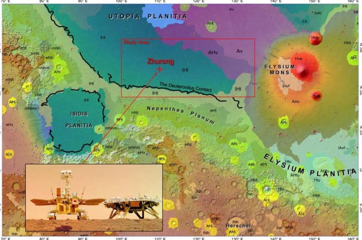 المريخ كان يحتضن الماء لفترة أطول بكثير… "تشورونغ" تكشف أسرار الكوكب الأحمر