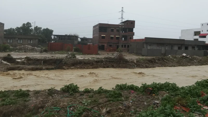 قرمبالية تغرق: مياه الأمطار تتحول إلى بحيرات.. واستغاثات السكان بلا استجابة