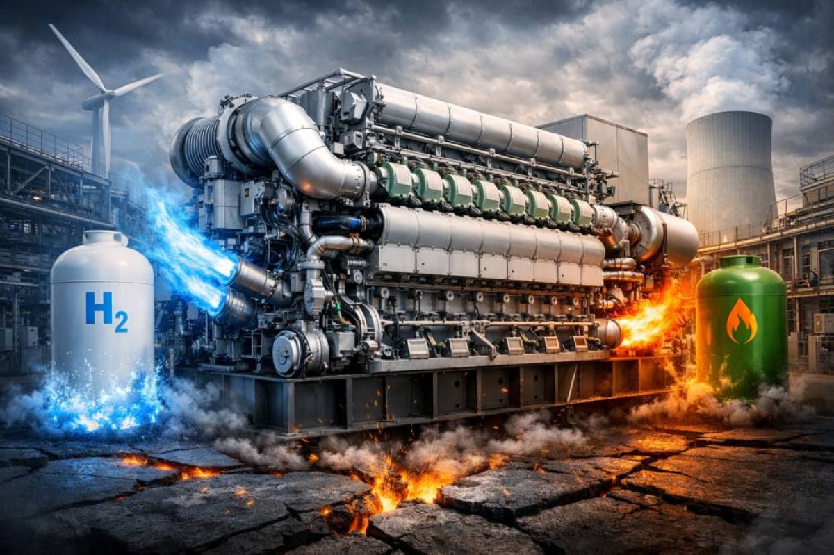 محرك يغيّر قواعد اللعبة: كاواساكي تُشعل ثورة الطاقة بمزيج الهيدروجين والغاز