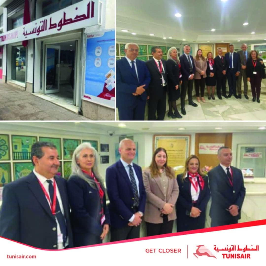 الخطوط التونسية تدنو أكثر من حرفائها بافتتاح رسمي لوكالتها الجديدة في قلب المرسى: