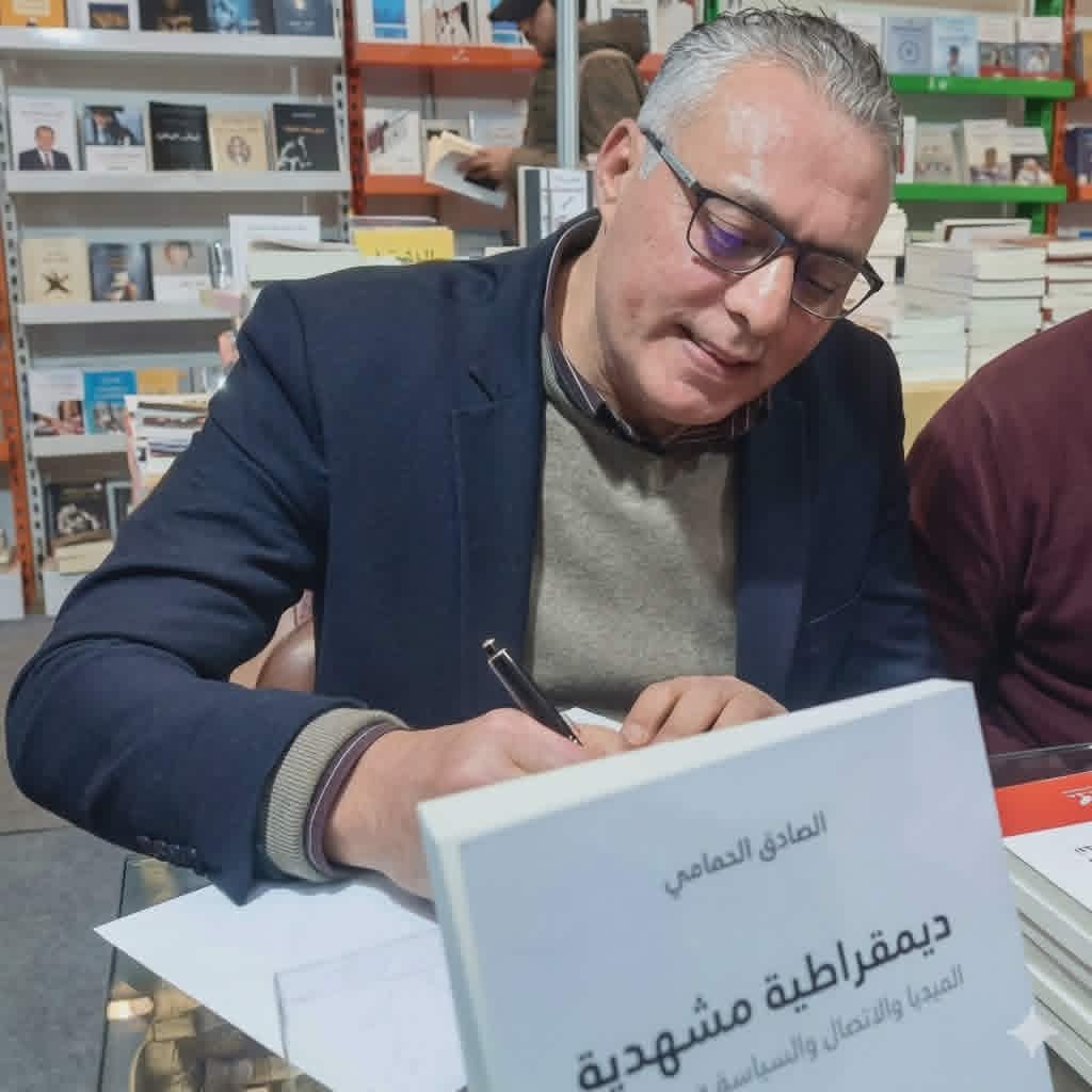 عندما يوقّع الفكر حضوره… الصادق الحمامي يتألق في معرض الكتاب بتونس
