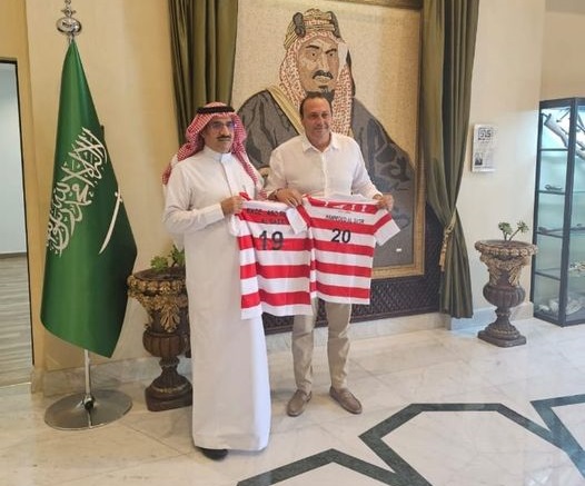 لقاء رئيس النادي الإفريقي بسفير المملكة العربية السعودية بتونس لتعزيز التعاون الرياضي والاقتصادي