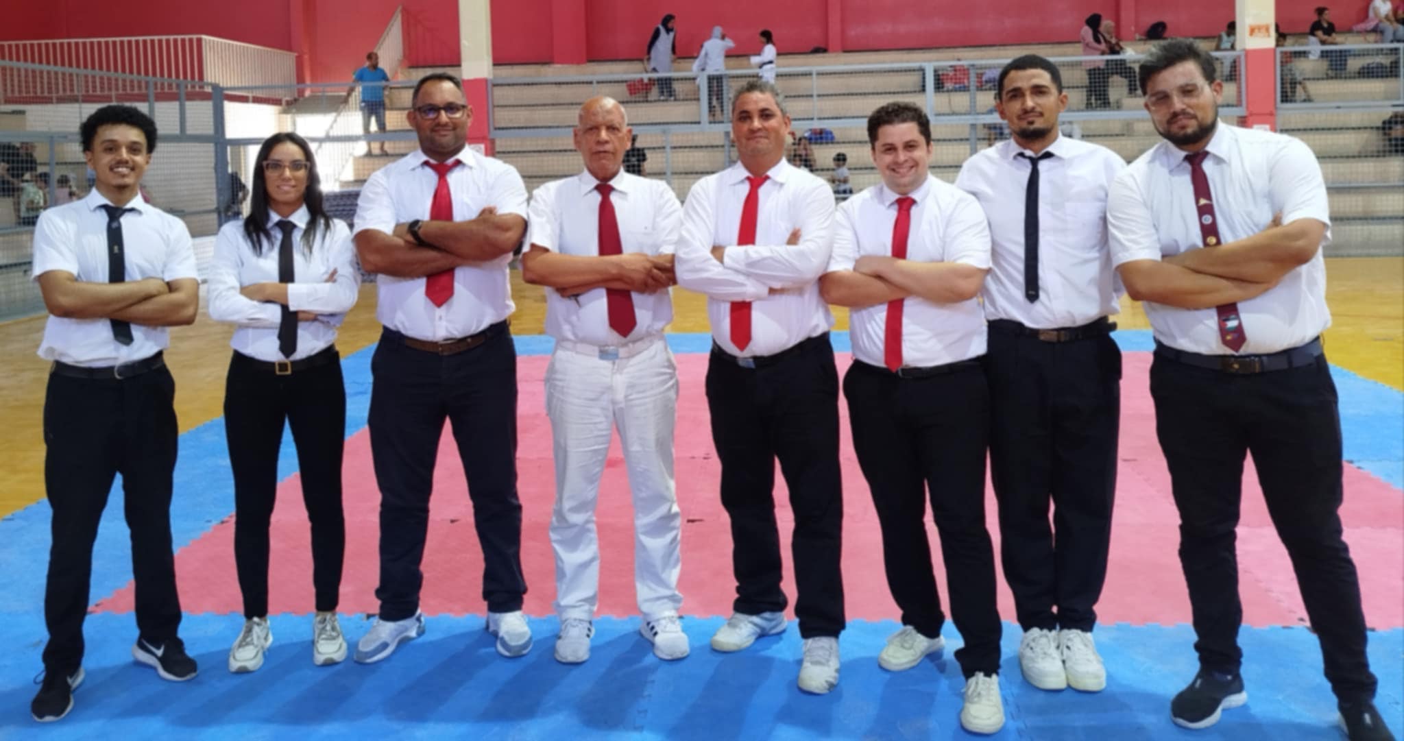 بشير الهمامي بطل رياضي وحكم مؤهل دولي في التاكواندو