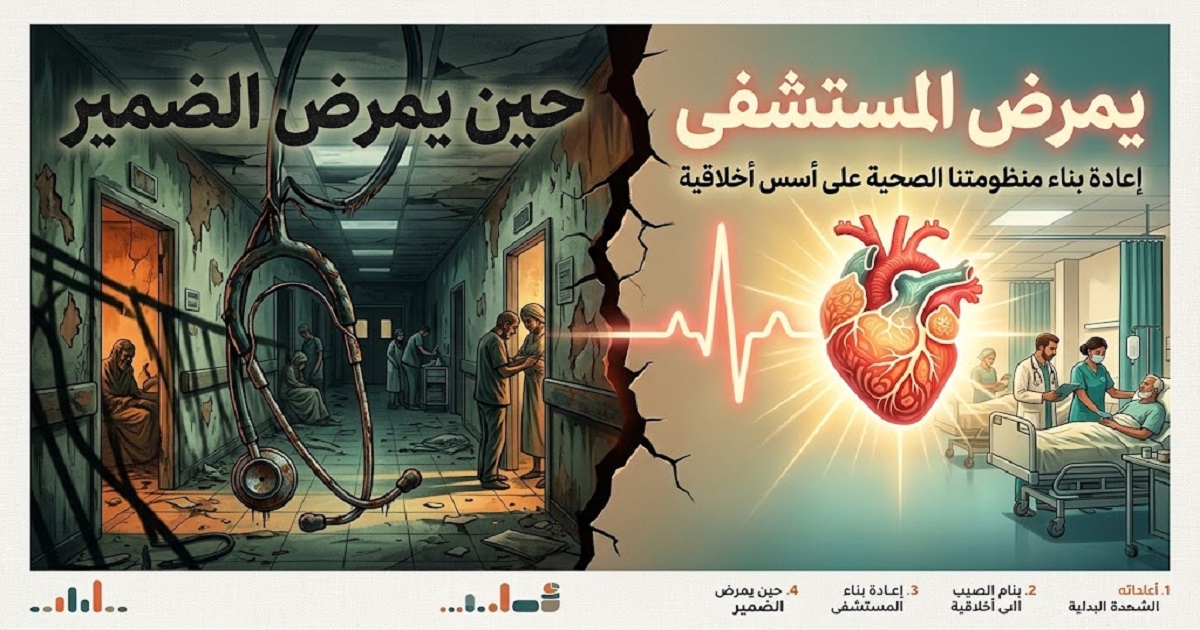 حين يمرض الضمير يمرض المستشفى 