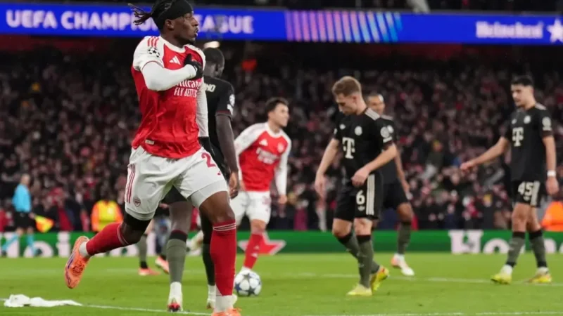 أرسنال يكتب التاريخ من جديد: انتصار أول منذ 10 سنوات على بايرن… وبالعلامة الكاملة!