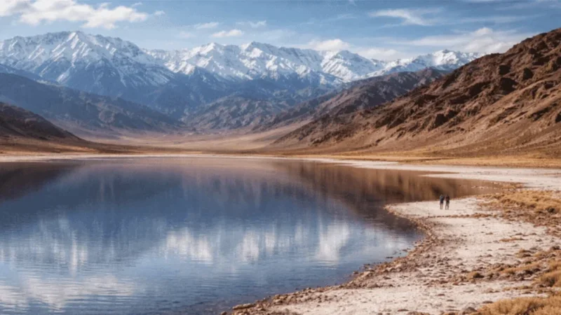 معجزة في قلب الجحيم: بحيرة قديمة تبعث من جديد داخل وادي الموت