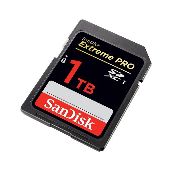 SanDisk تكشف عن بطاقة ذاكرة خارجية بأكبر سعة تخزينية 1 تيرابايت