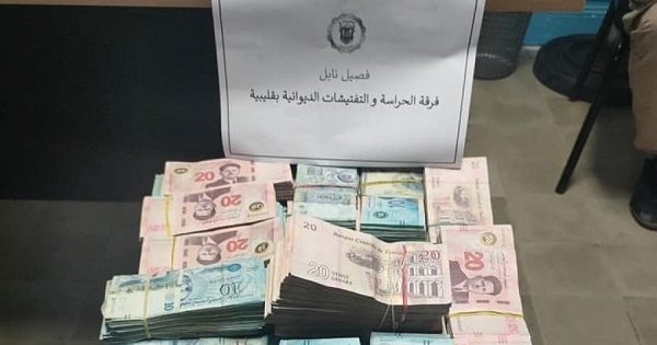 نابل : حجز بضائع مهربة وأموال فاقت قيمتها مليار