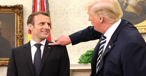ترامب يتفاخر بأنه يعرف تفاصيل مثيرة حول الحياة الجنسية للرئيس الفرنسي ماكرون