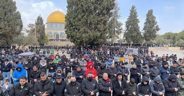 صلاة الغائب على روح الطفل ريان في المسجد الأقصى