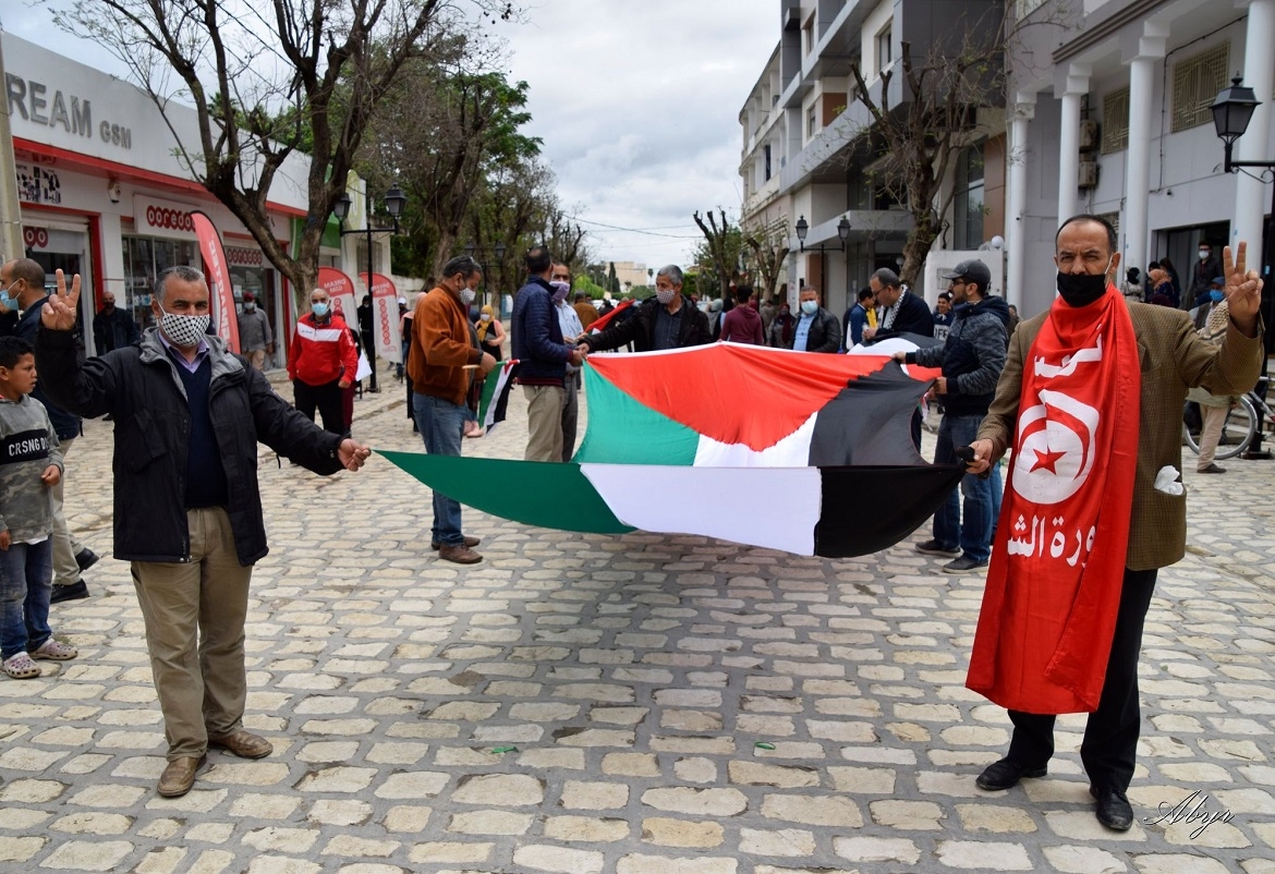 جندوبة- حركة رمزيّة وفاء للقضية الفلسطينية