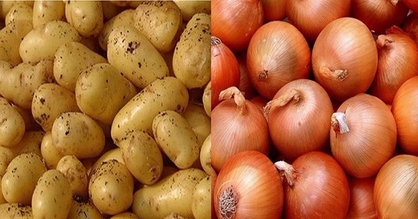 وزارة التجارة تُحدد أسعار بيع البطاطا والبصل الجاف