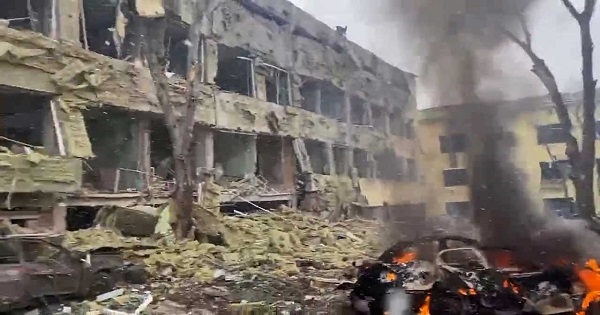غضب بعد قصف روسي لمستشفى أطفال في أوكرانيا