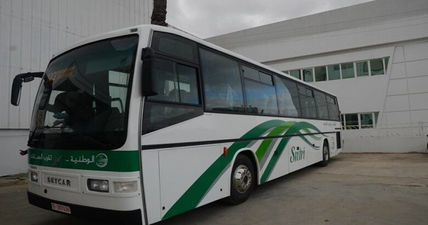 الشركة الوطنية للنقل بين المدن تتسلم 5 حافلات جديدة ذات جودة عالية