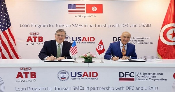 بالشراكة مع البنك العربي التونس : أمريكا تطلق قروض بقيمة 35 مليون دولارلدعم المؤسسات الصغرى