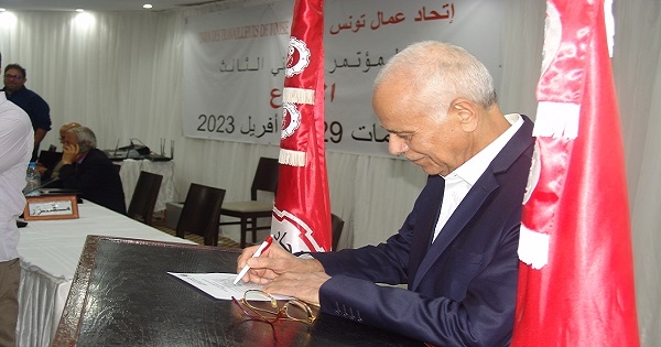 إسماعيل السحباني أمينا عاما لإتحاد عمّال تونس من جديد