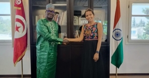 Renforcement des relations Mali - Inde: L’ambassadeur du Mali reçu par l’ambassadrice de l’Inde à Tunis