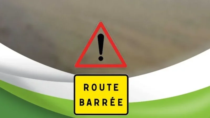 فيضانات تغلق الطريق السيارة A1… شلل مروري كامل في اتجاه سوسة