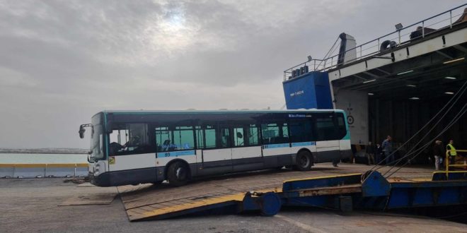 وصول الدفعة الثانية من الحافلات المستعملة لشركة نقل تونس من فرنسا