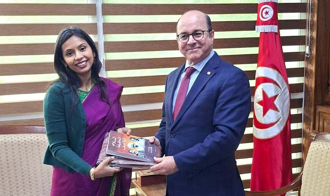 لقاء دبلوماسي لدعم التعاون السياحي و الثقافي بين الهند وتونس