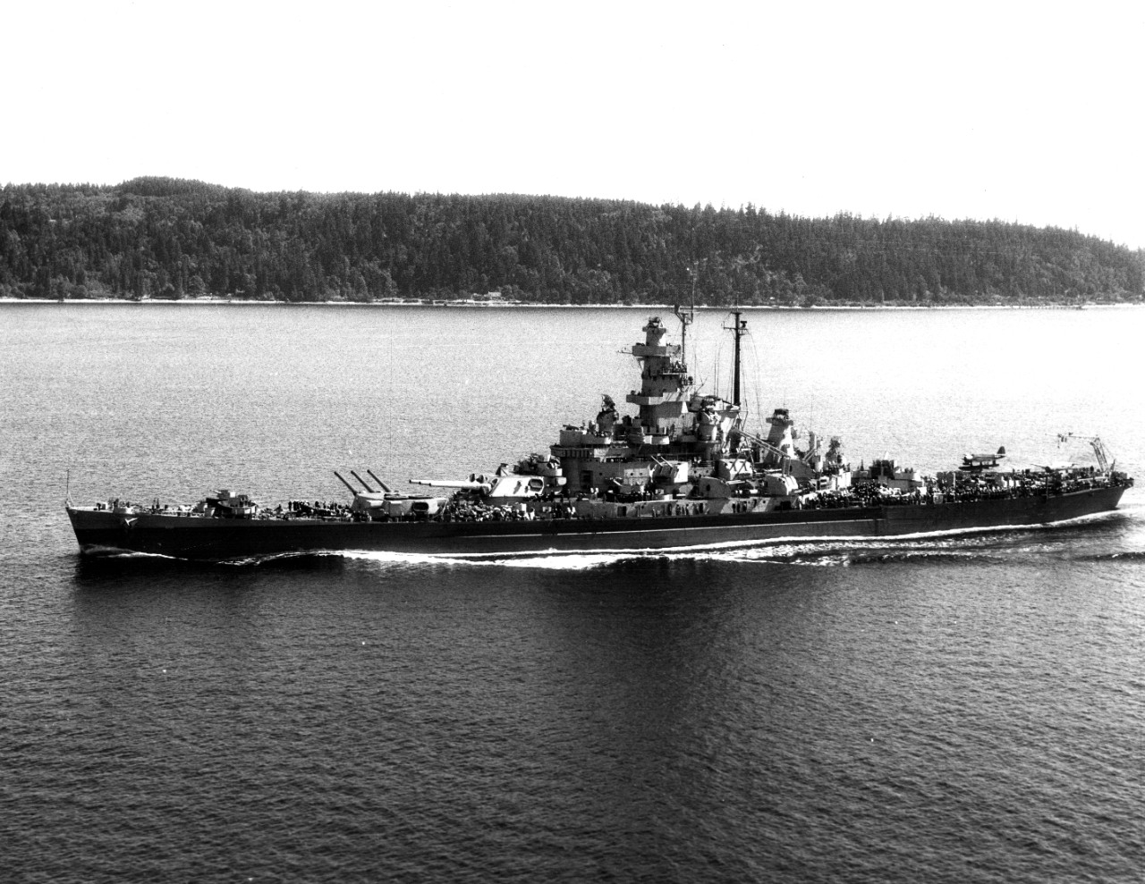 USS Massachusetts (BB-59)… “بيغ مامي” التي أطلقت الرصاصة الأخيرة