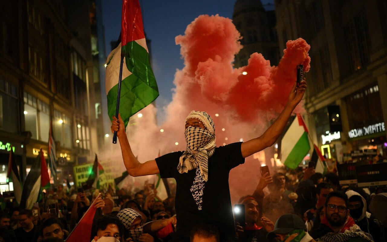 مظاهرات داعمة لفلسطين تجتاح عواصم العالم