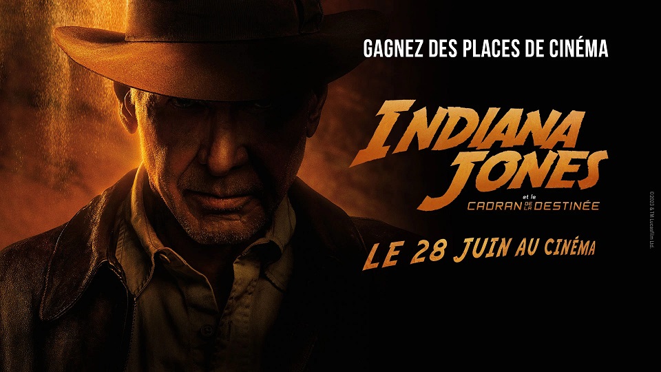 بداية من يوم 28 جوان: فيلم INDIANA JONES ET LE CADRAN DE LA DESTINÉE في قاعات السينما التونسية