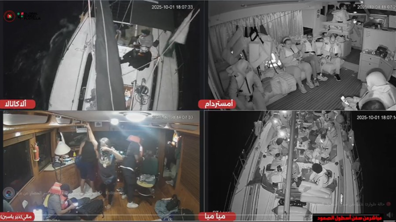 رغم الاعتراضات الإسرائيلية… 30 قاربًا من أسطول الصمود تواصل شقّ طريقها نحو غزة