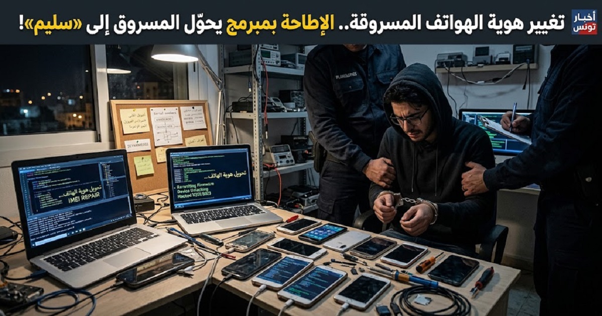 تغيير هوية الهواتف المسروقة.. الإطاحة بمبرمج يحوّل المسروق إلى «سليم»!