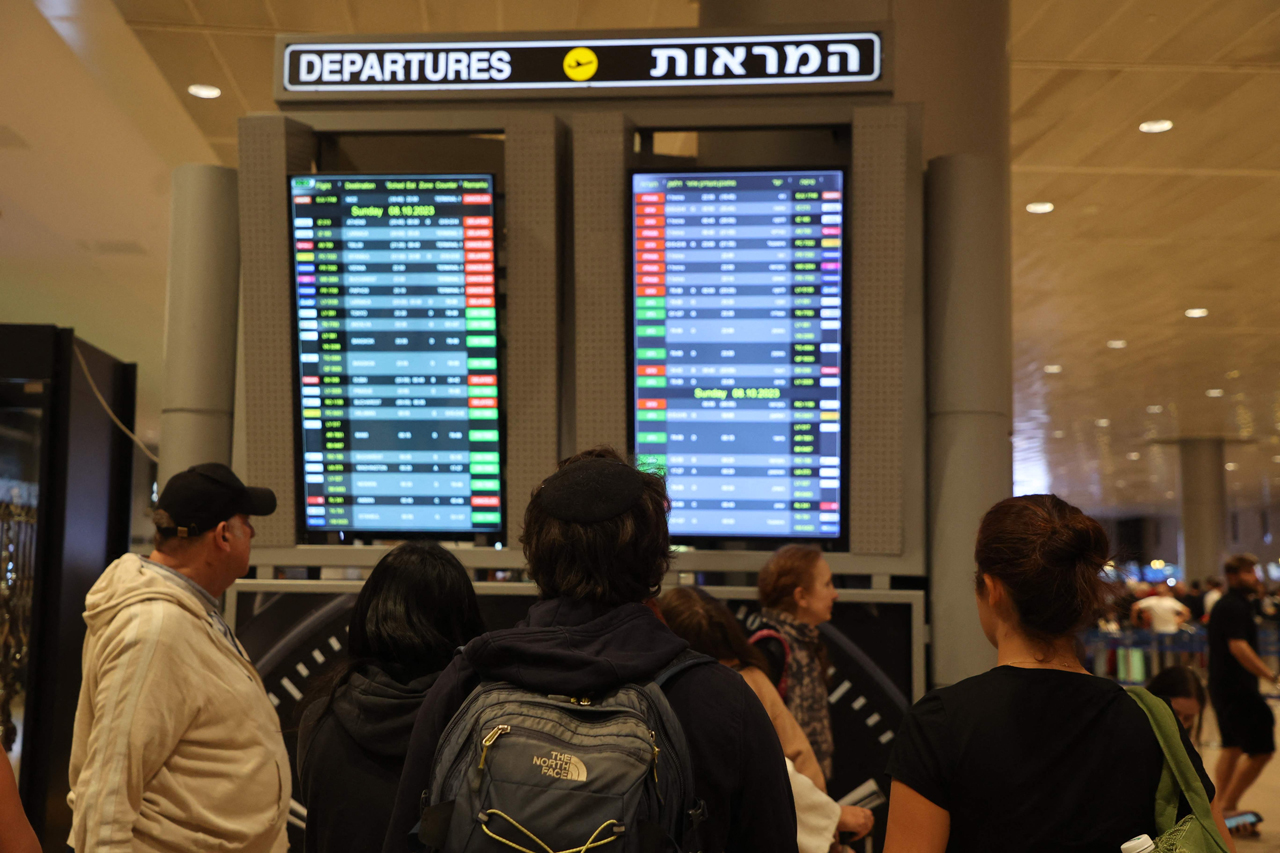 تعليق رحلات الطيران إلى إسرائيل بسبب التصاعد العسكري