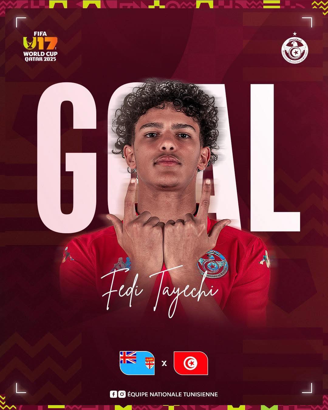 بداية نارية في المونديال... سداسية لنسور قرطاج وهدف عالمي فريد لفادي الطياشي ابن النادي الإفريقي!