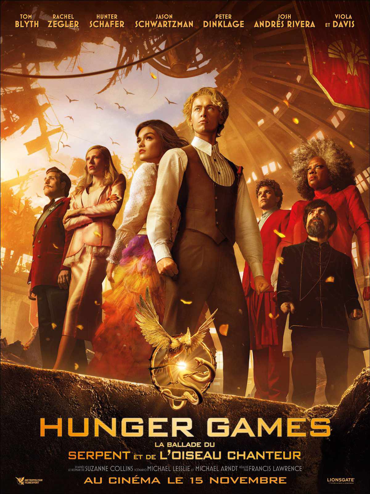 إطلاق Hunger Games La Ballade du serpent et de l’oiseau chanteur في صالات السينما التونسية ابتداءً من 15 نوفمبر