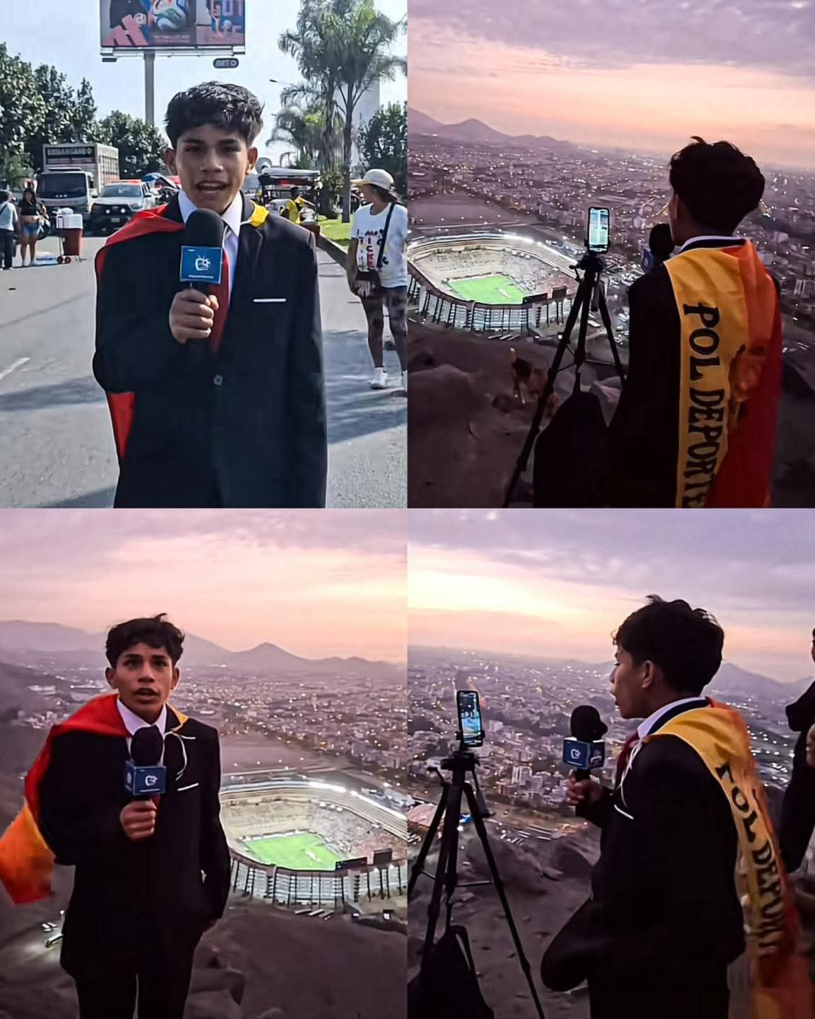 فتى يصعد التل… ويصنع مجده: كيف خطف طفل بيروفي نهائي ليبرتادوريس من قلب الجبال؟”