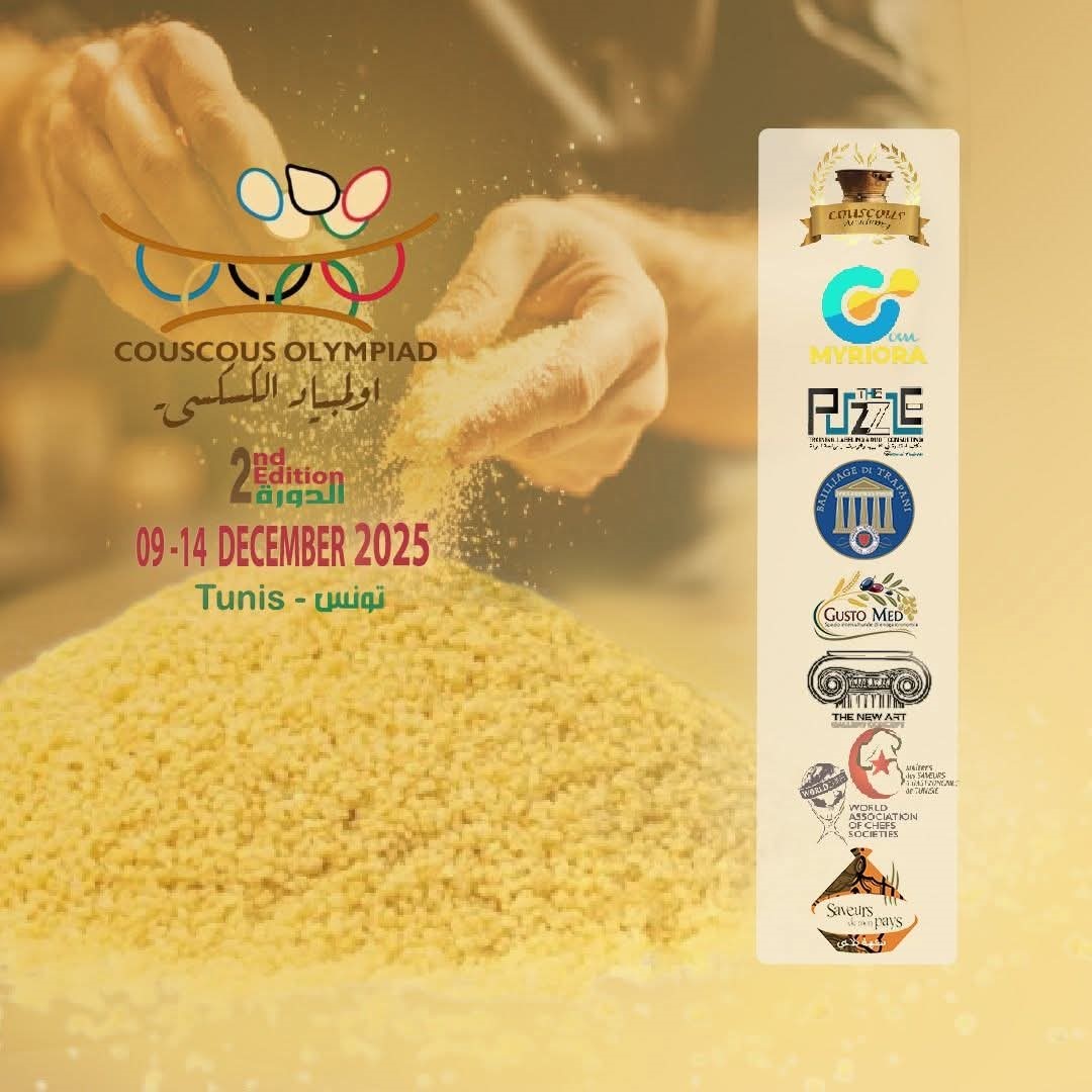 أكاديمية الكسكسي تطلق سباق “أفضل كسكسي في تونس 2025” خلال الدورة الثانية لأولمبياد الكسكسي