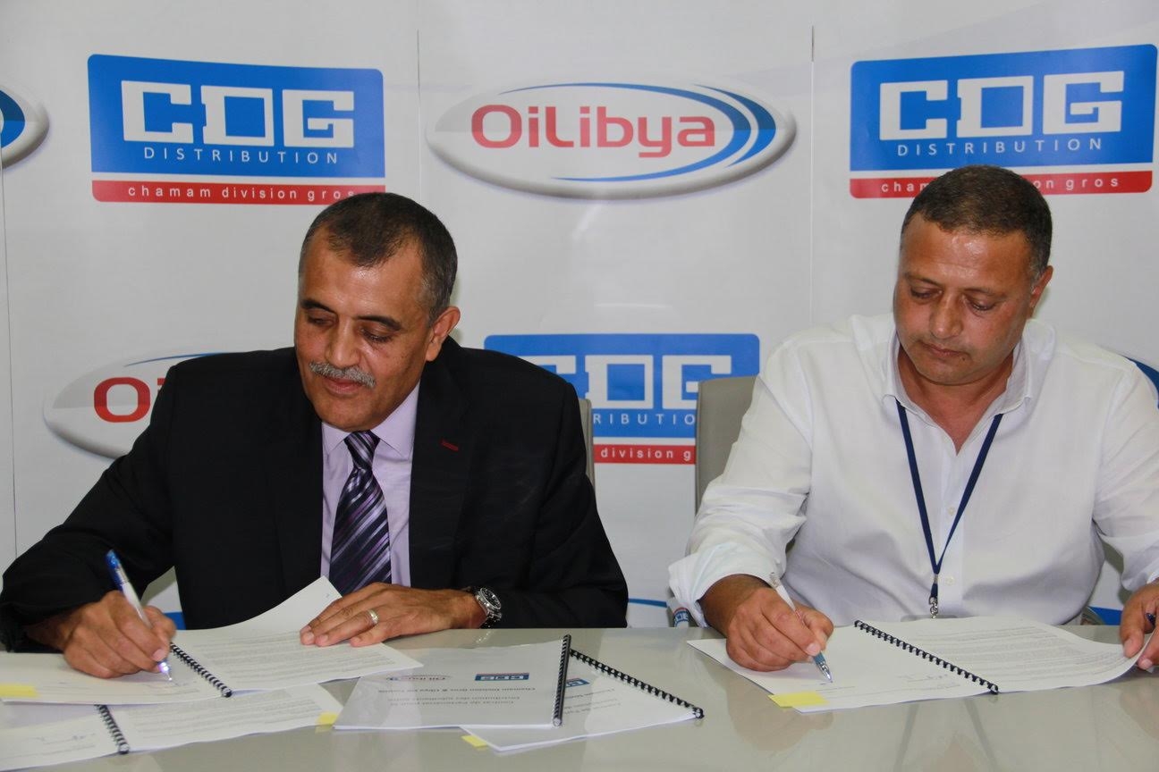 إمضاء عقد شراكة تجاريّة بين شركة ليبيا أويل تونس ومجموعة ''شمّام'' لتوزيع زيوت أويليبيا للمحرّكات في السّوق التّونسيّة