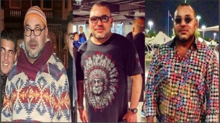 ملك المغرب يثير اعجاب رواد فيسبوك بملابسه المتحررة