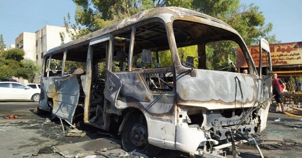 مقتل عدة جنود سوريين في انفجار حافلة عسكرية بريف دمشق