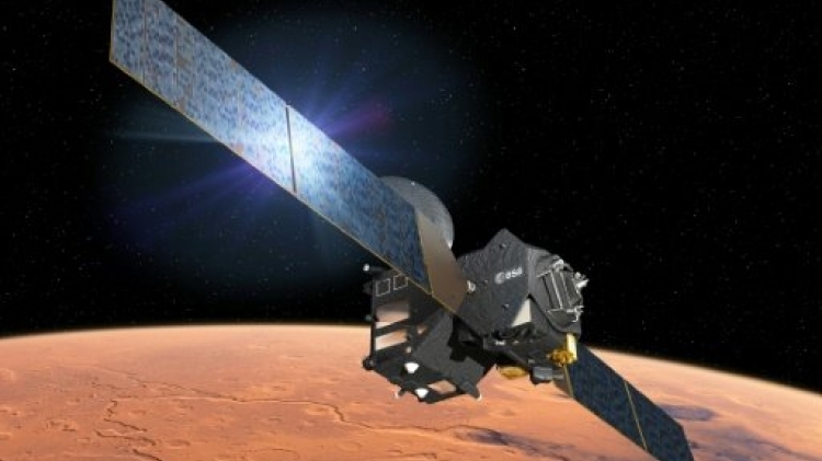 مسبار "سكياباريلي" االأوروبي بدأ بعملية الهبوط على سطح المريخ