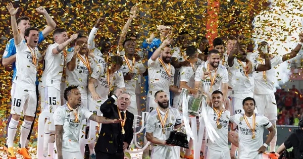 ريال مدريد يتوج بكأس إسبانيا بعد 9 سنوات