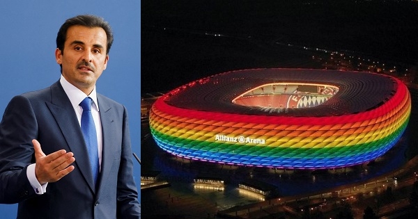 أمير قطر يرحب بحضور المثليين للمونديال
