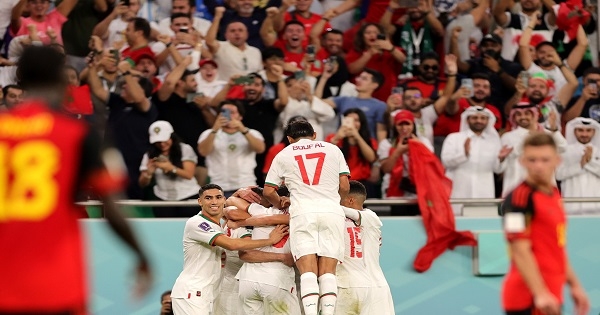 مونديال قطر ..المنتخب المغربي يصنع التاريخ ويهزم بلجيكا بثنائية