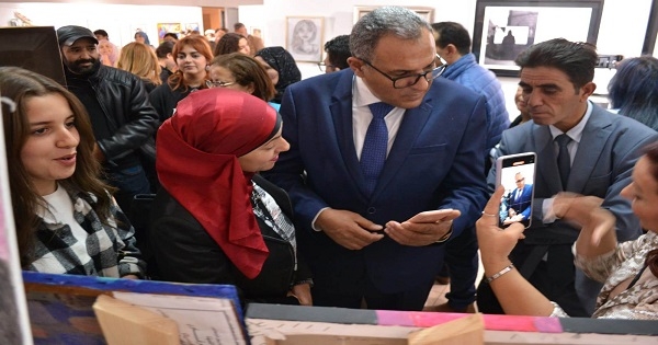 إختتام فعاليات ملتقى الإبداع المدرسي في الخط العربي والفنون التشكيلة