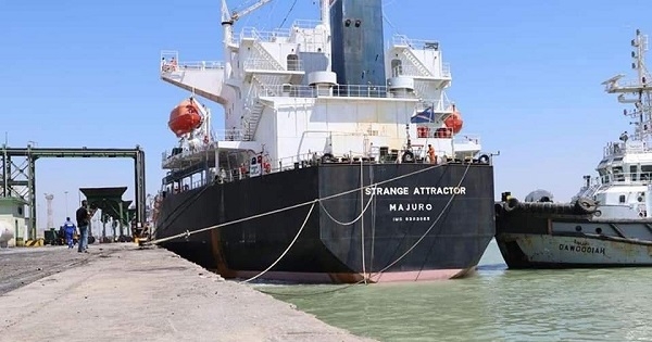 ميناء بنزرت : وصول باخرة قادمة من البرازيل محملة بأكثر من 27 طن سكر